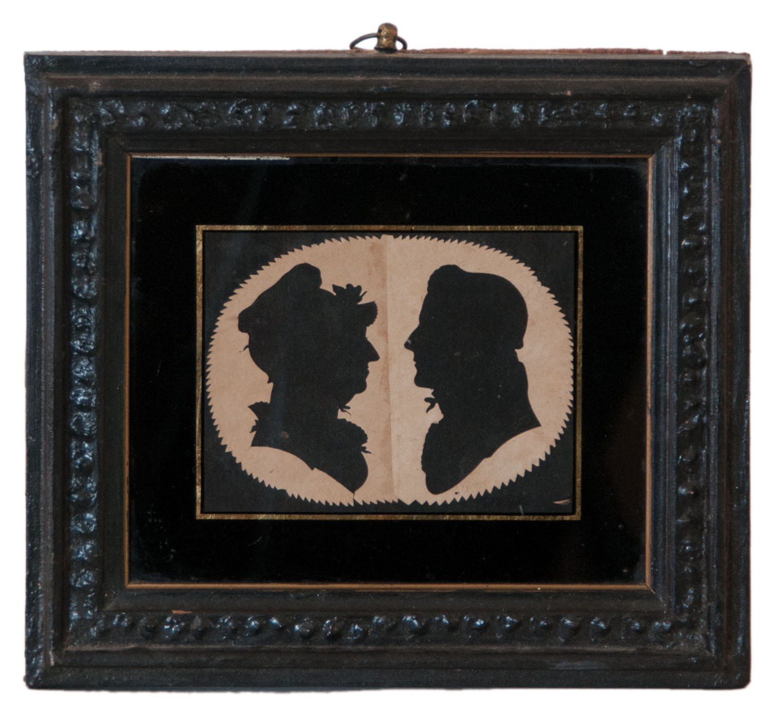 Lot 153: Framed 19th C. Cut Silhouettes – Willis Henry Auctions, Inc.