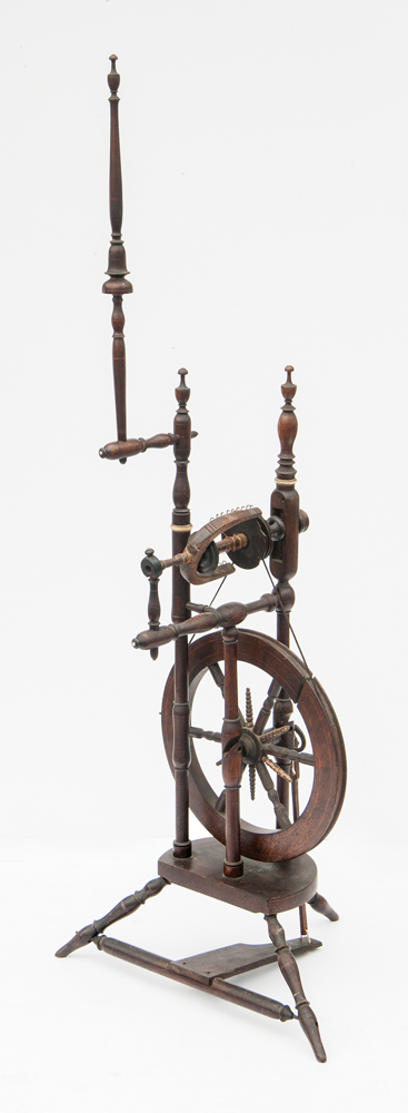 Lot 36: “Castle” Spinning Wheel – Willis Henry Auctions, Inc.