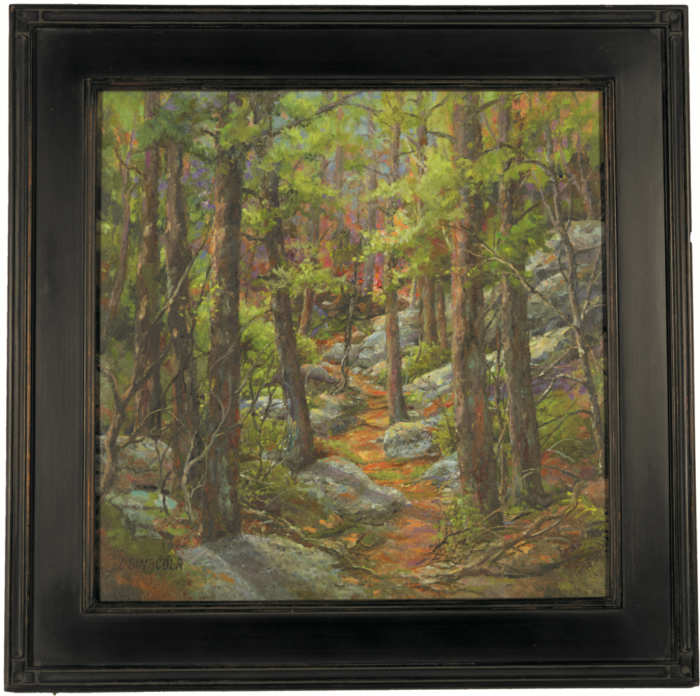 Lot 197: Two Framed paintings of Forest Landscapes – Willis Henry ...